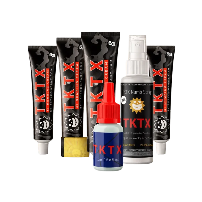 TKTX Tattoo Cream – Produktfamilie