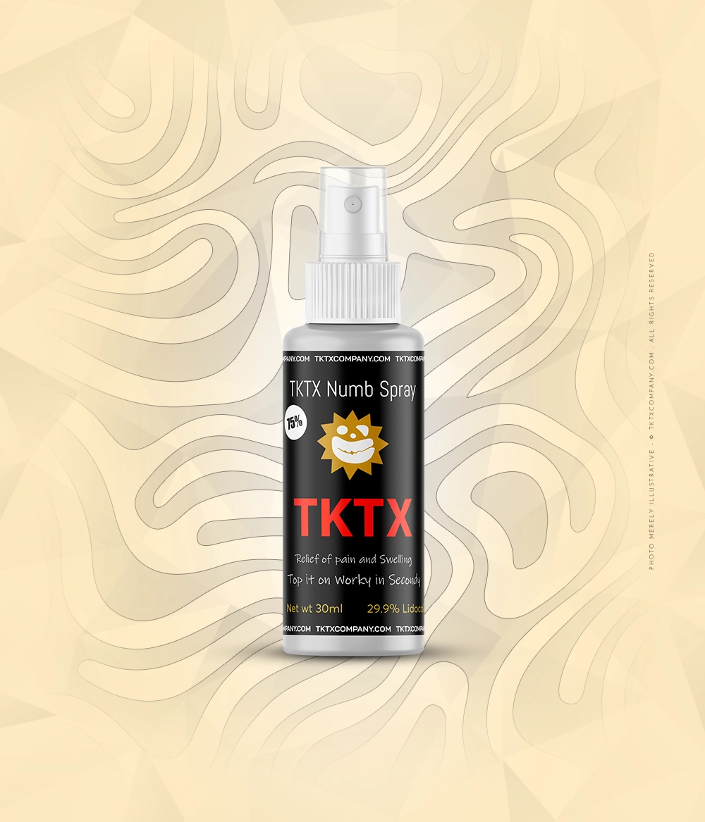 TKTX Spray - Schnelle Wirkung per Spray – Maximum Strength | TKTX Tattoo Creme